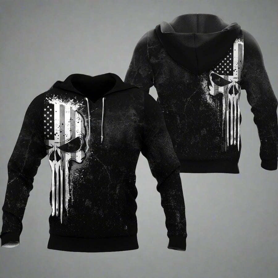 Patriotic Hoodies for Military, Veterans and Blue Collar