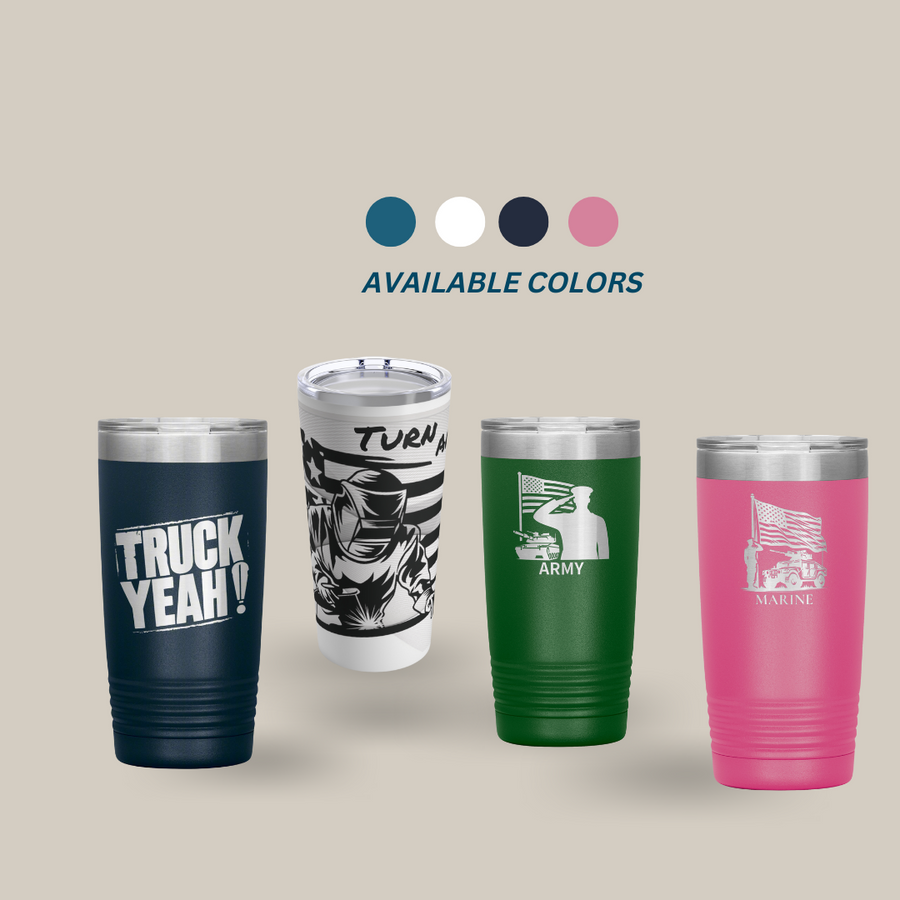 Insulated Tumblers – Double-Wall Stainless Steel